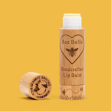 Bee Bella All-Natural Lip Balm - Pomegranate & Mango