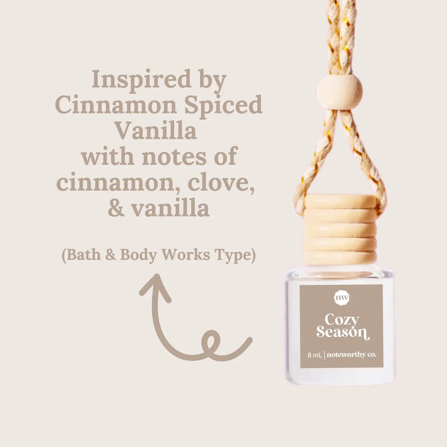 All Natural Car Diffusers: Fall & Halloween Scents