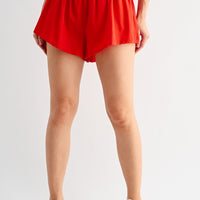 Breeze Move Compression Shorts - Ruby Red