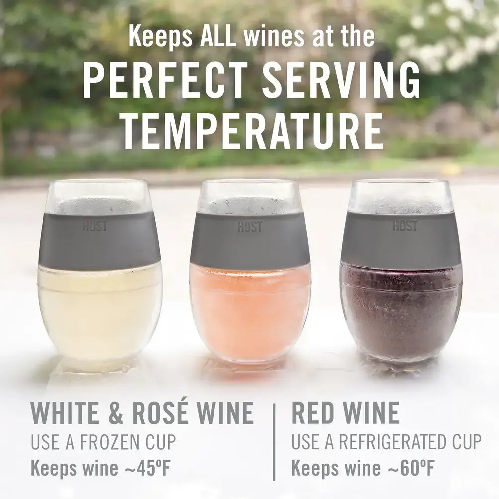 Wine Freeze™ Cooling Cup Insulated w/ Cooling Gel