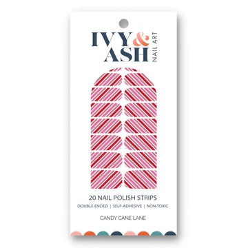 Candy Cane Lane -  Nail Polish Strips