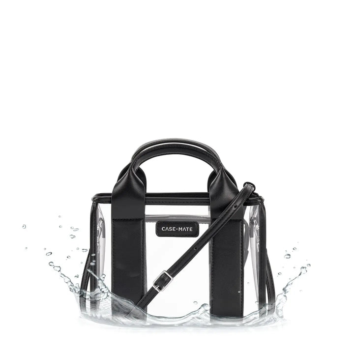 Case Mate Clear Stadium Bag - Black