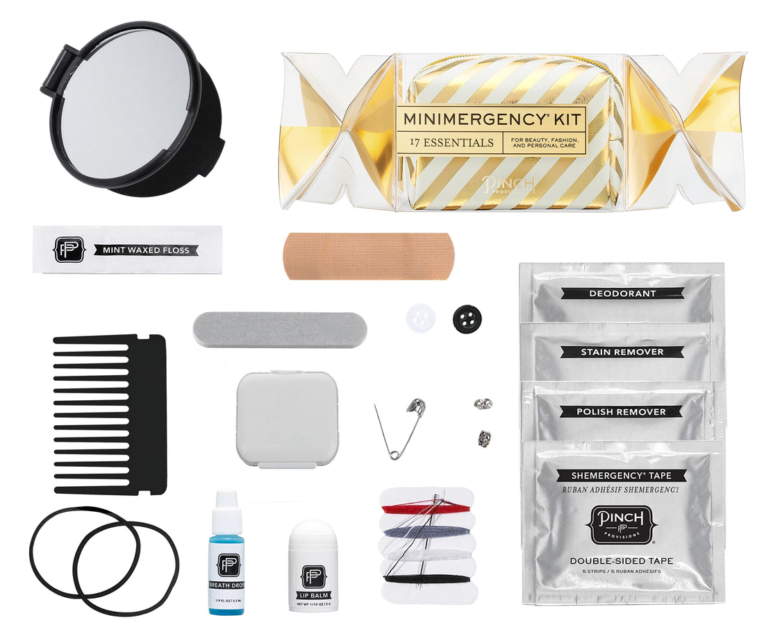 Minimergency Kit - White/Gold