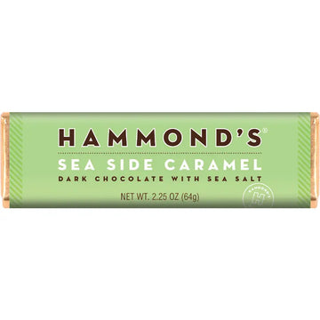 Sea Side Caramel Dark Chocolate Candy Bar