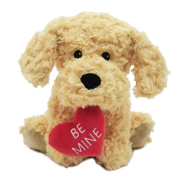 Warmies® - Be Mine Golden Dog Microwaveable Plush