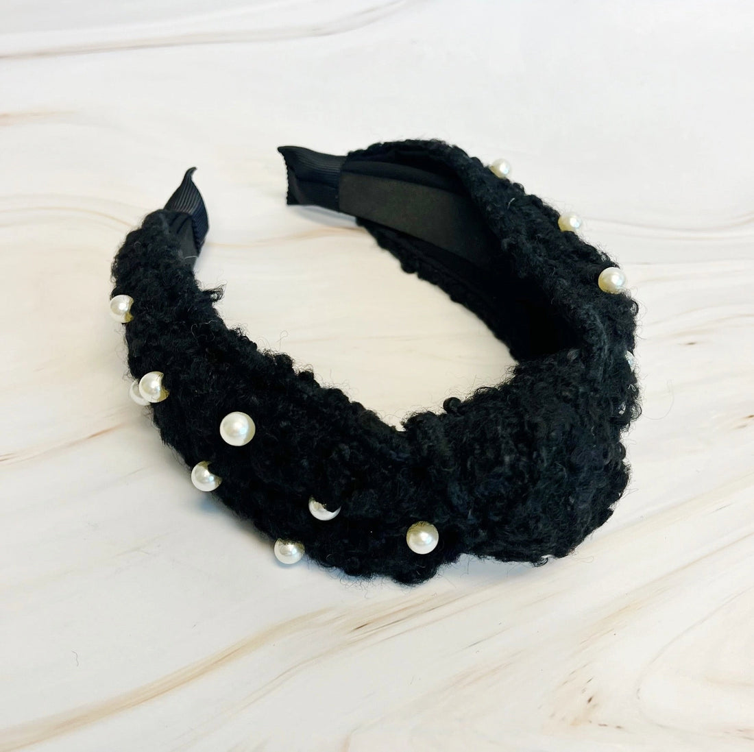Pearl & Tweed Knotted Headband