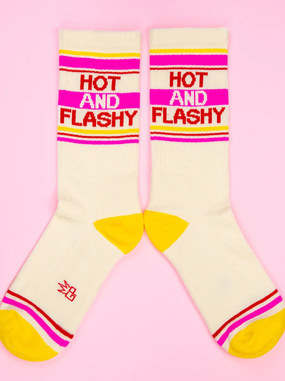 Hot and Flashy Gym Crew Socks