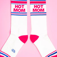 Hot Mom Gym Crew Socks