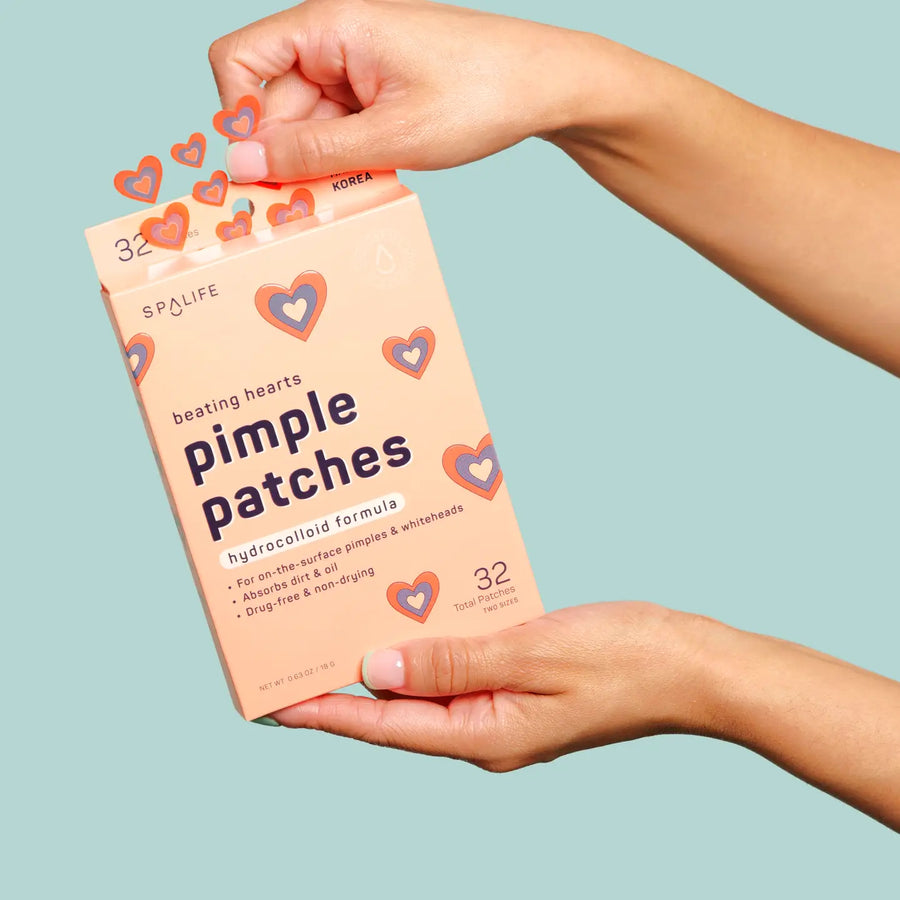 Valentine's Day Beating Hearts Hydrocolloid Pimple Patches