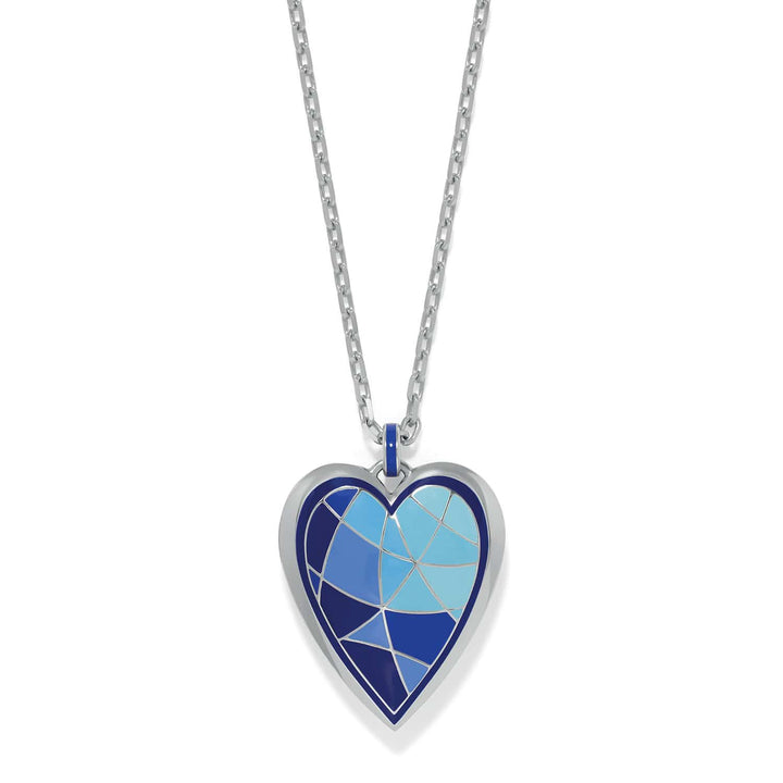 Brighton - Colormix Heart Blues Convertible Necklace