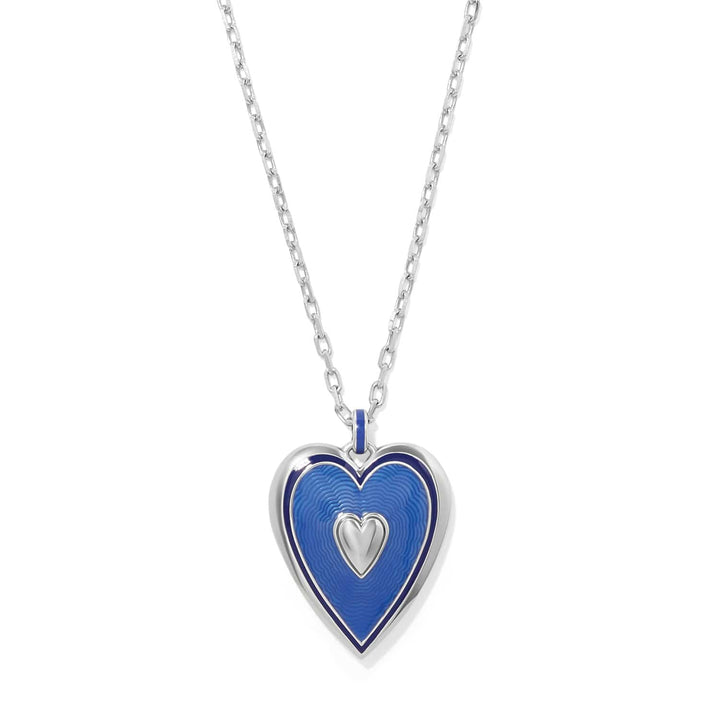 Brighton - Colormix Heart Blues Convertible Necklace