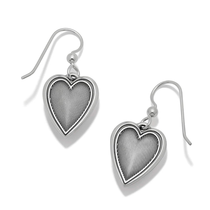 Brighton - Colormix Heart Blues French Wire Earrings