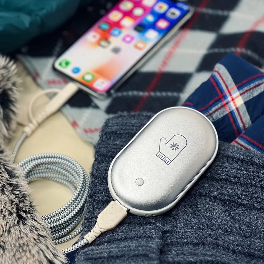 Smitten with This eMitten  Hand Warmer + Emergency Power Bank