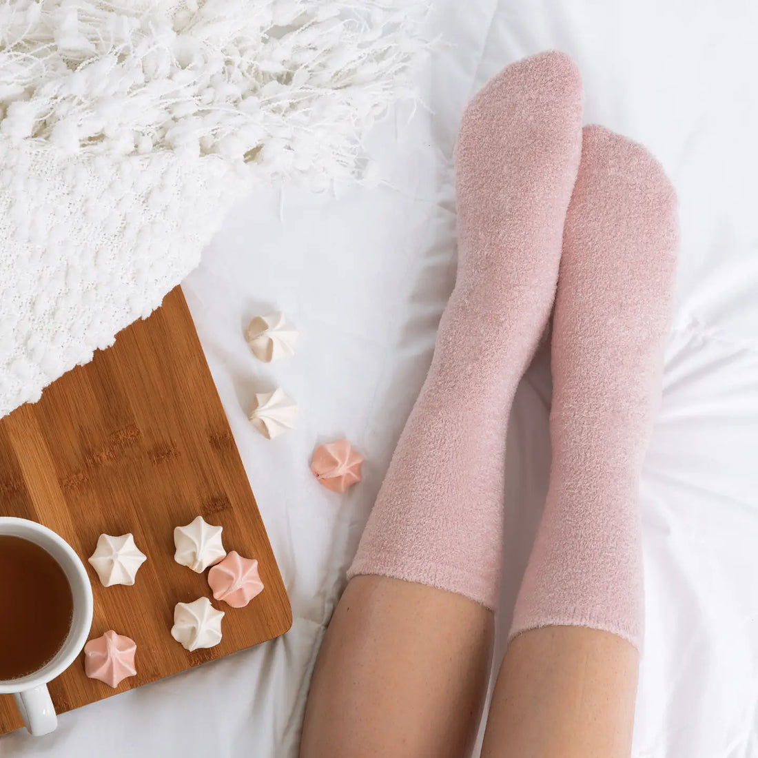 You Had Me at Aloe - Super Soft Spa Socks