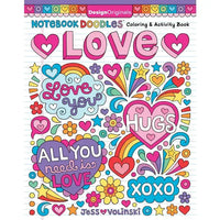 Notebook Doodles LOVE Coloring Book