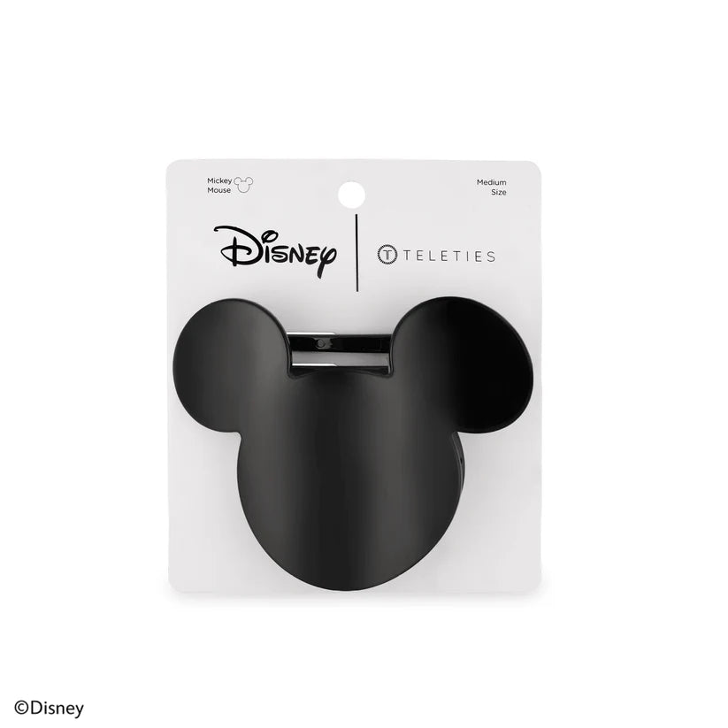 Teleties - Disney: Mickey Mouse Shaped Medium Flat Hair Clip