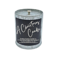 A Christmas Candle Rustic Candle