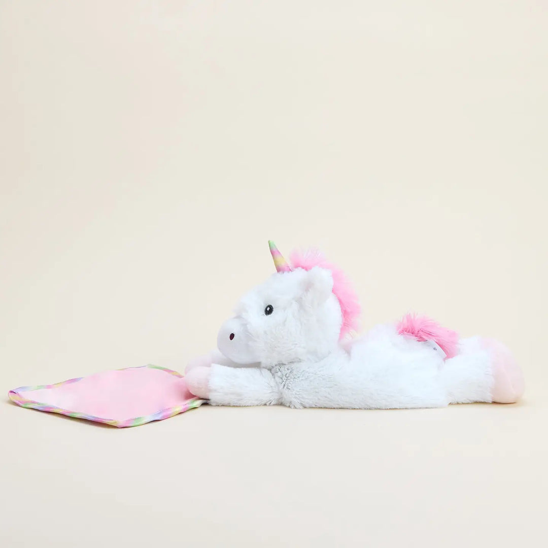 Warmies® Pink Unicorn Blanket