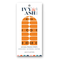 Jack O' Lantern | Classic Orange & Black Halloween Nail Wrap
