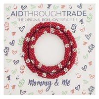 Mommy & Me Roll-On Nepal Bracelets - Cinnamon