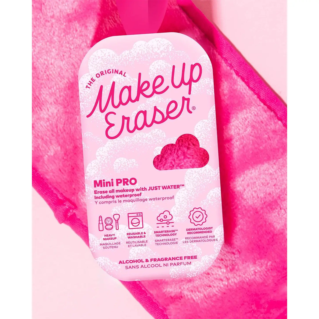 Pink Mini MakeUp Eraser Pro