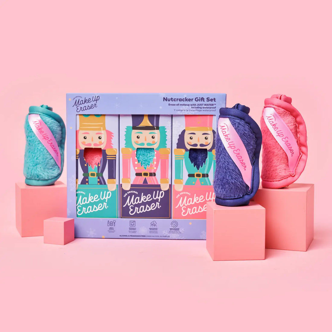 Makeup Eraser Nutcracker 3-Piece Set