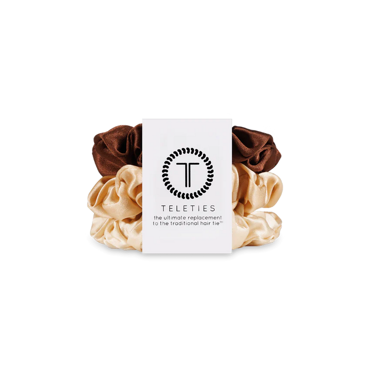 Teleties Silk Scrunchies