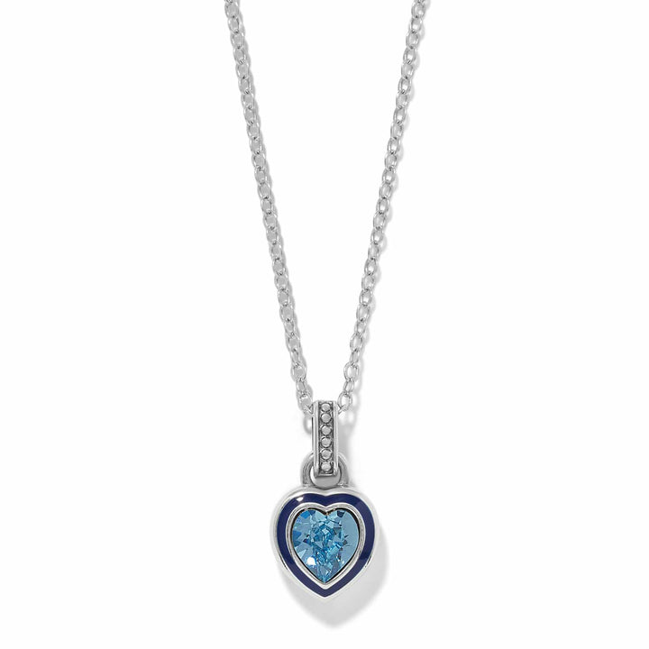 Brighton - Halo Gemma Petite Heart Necklace