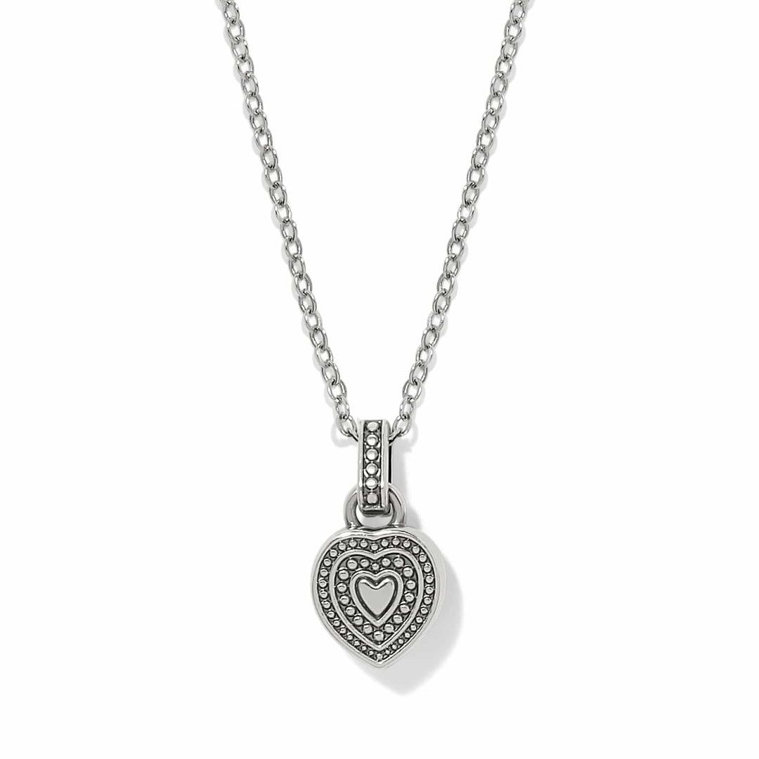 Brighton - Halo Gemma Petite Heart Necklace