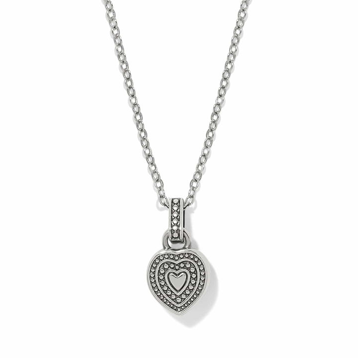 Brighton - Halo Gemma Petite Heart Necklace