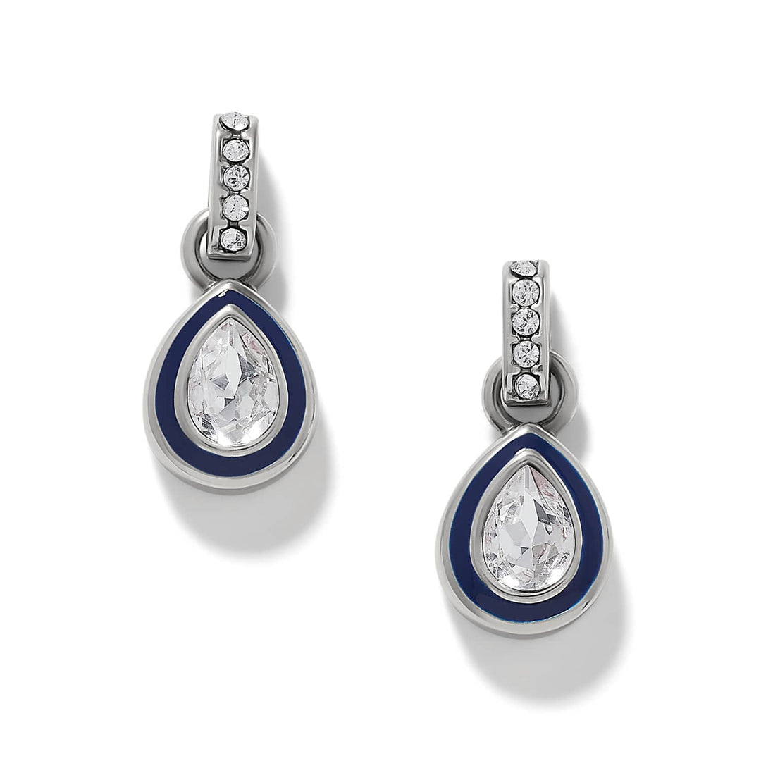 Brighton - Halo Gemma Petite Teardrop Post Drop Earrings