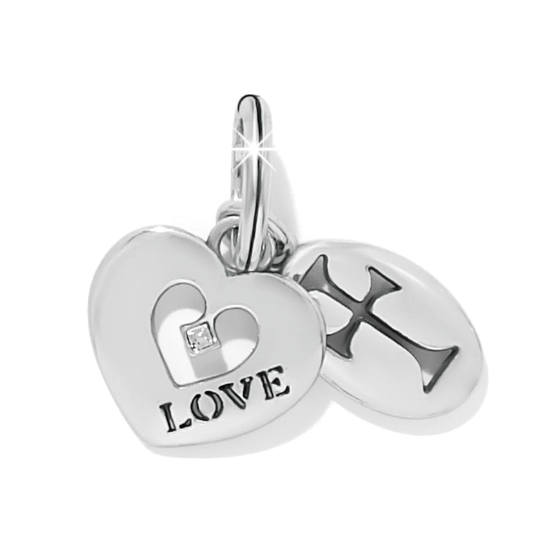 Hearts of Faith Charm