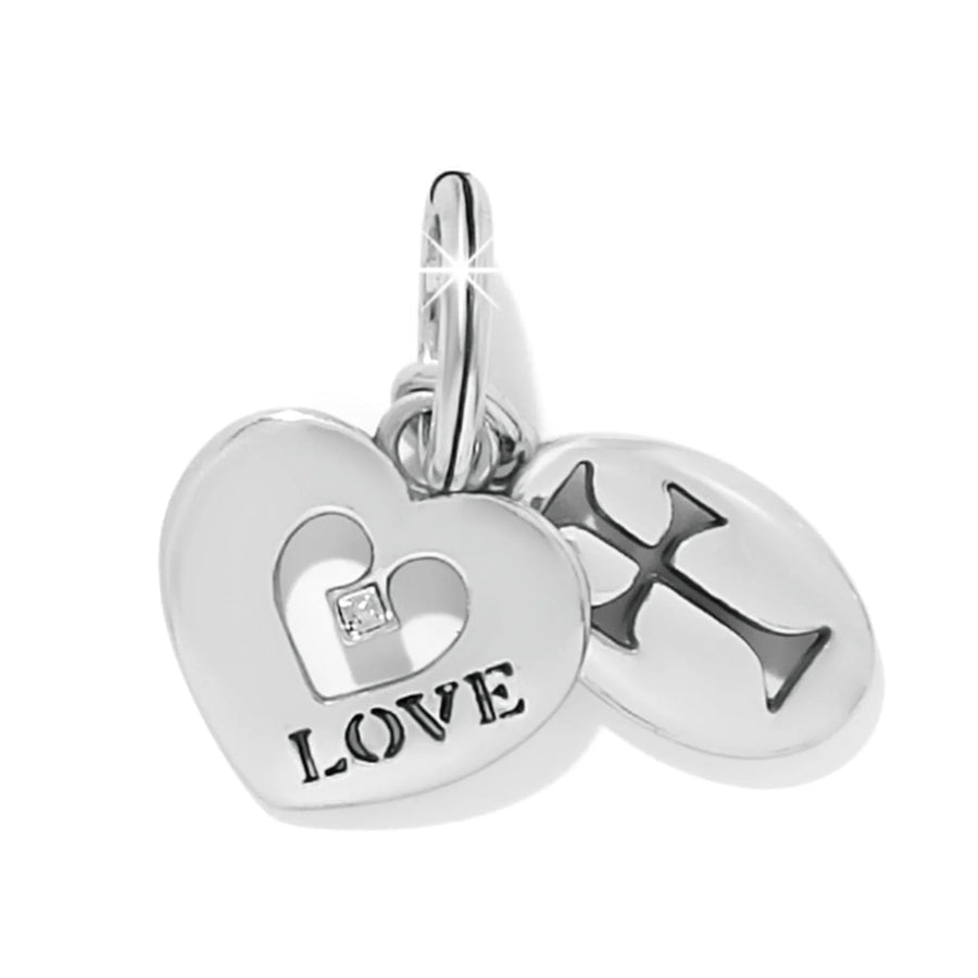 Hearts of Faith Charm