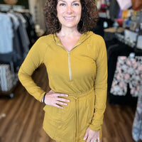 Athena - Butter Soft Long Sleeve Athleisure Dress with Hoodie