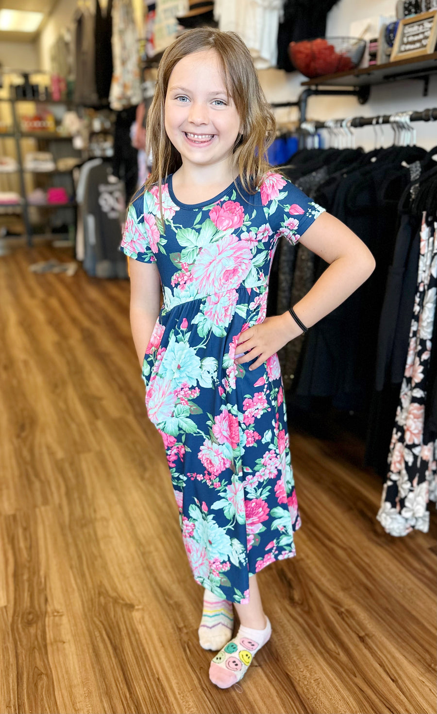 Gracie - Little Girl Maxi Dress