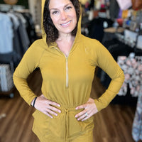 Athena - Butter Soft Long Sleeve Athleisure Dress with Hoodie