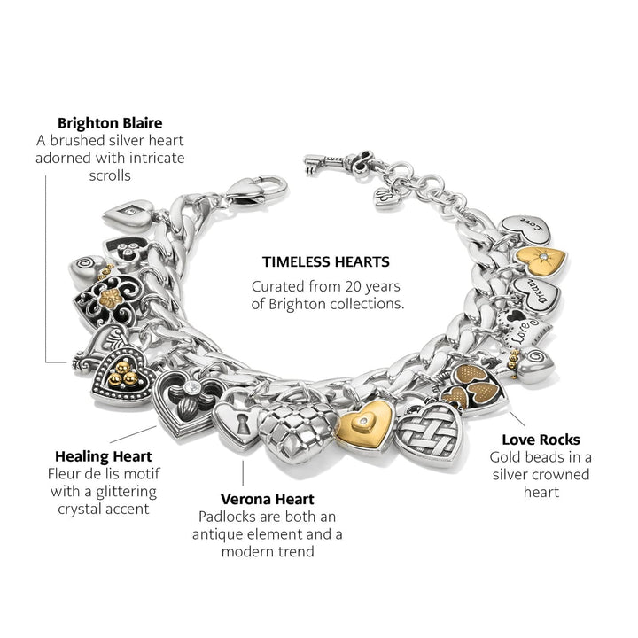 Brighton - One Heart Charm Bracelet