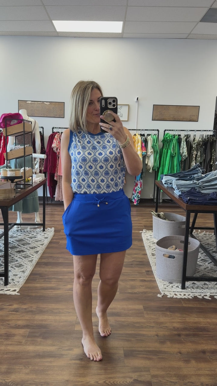 Best Ever Skort - Solid Blue