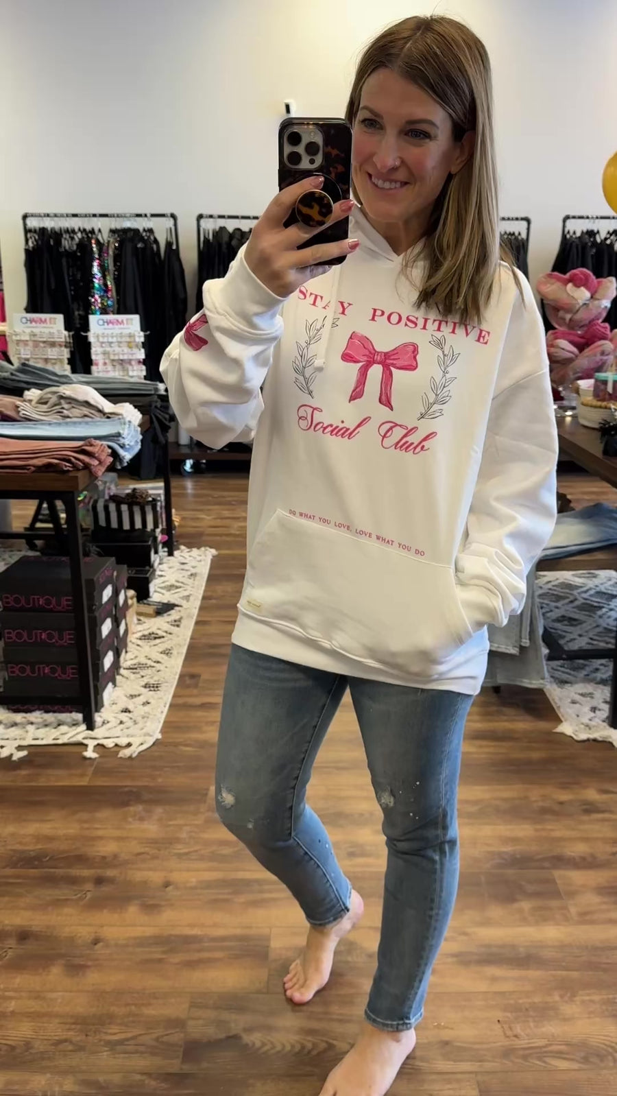 Simply Southern Hoodie - Positive