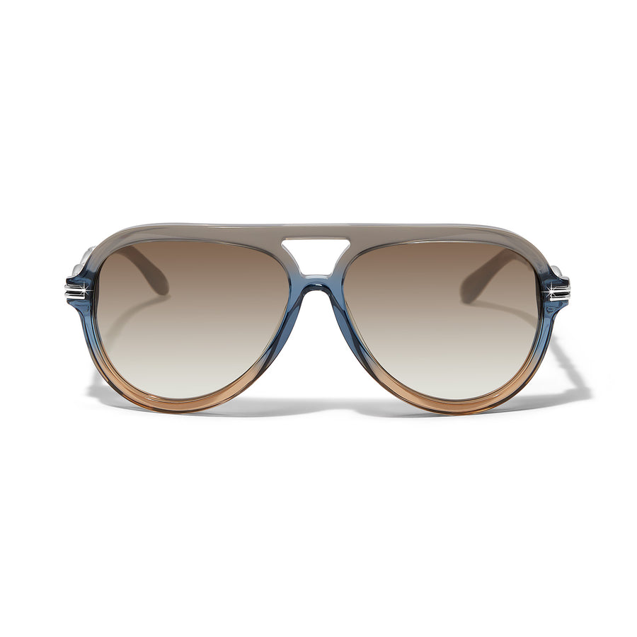 Interlok Twist Aviator Sunglasses