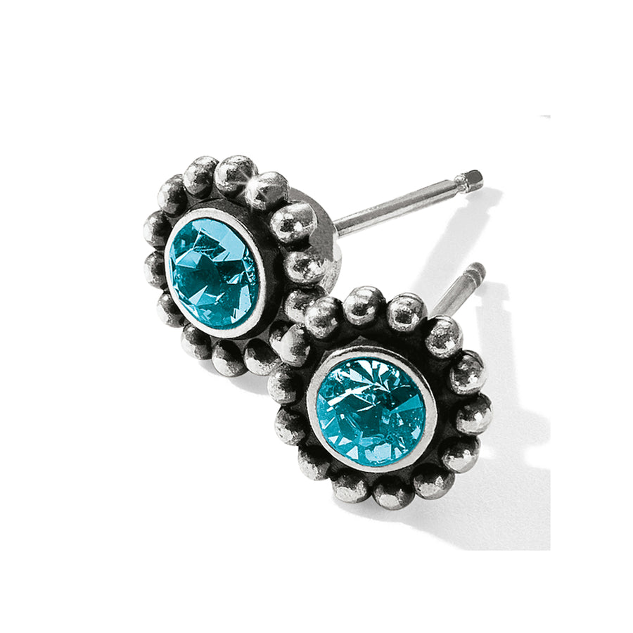 Twinkle Mini Post Earrings - Zircon