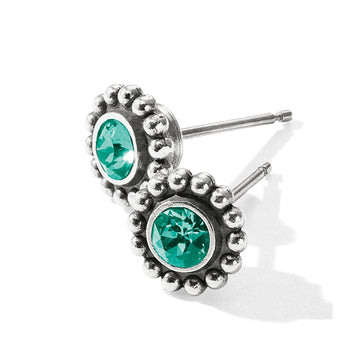 Twinkle Mini Post Earrings - Emerald