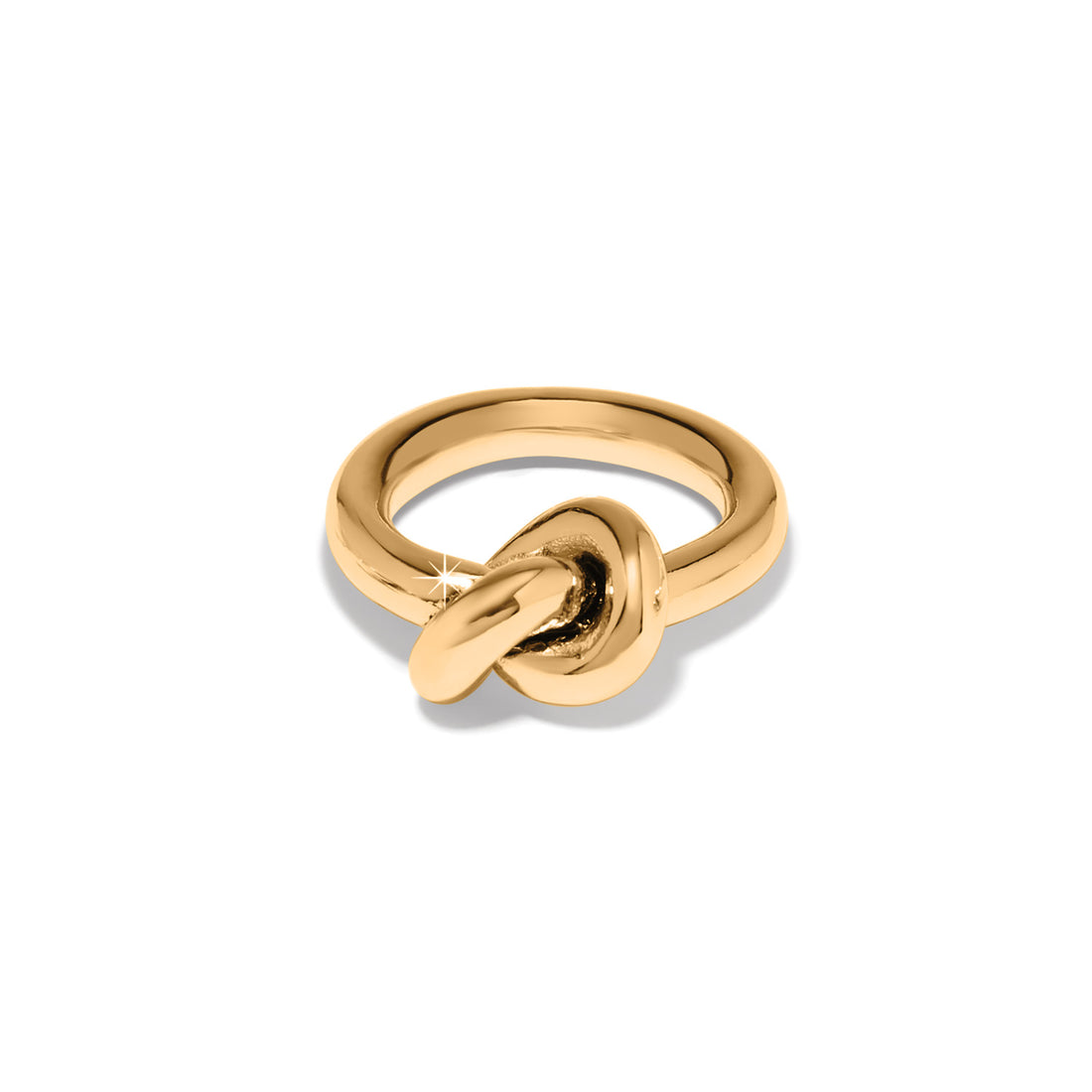 Interlok Single Knot Ring - Gold