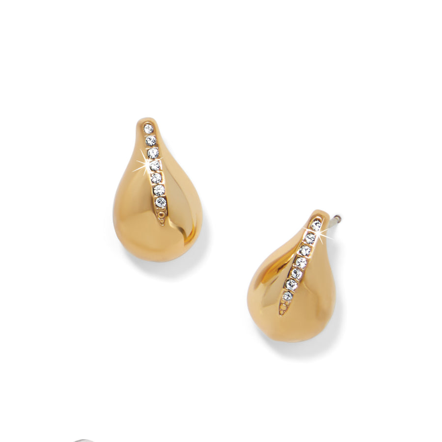 Nile Petite Post Earrings - Gold