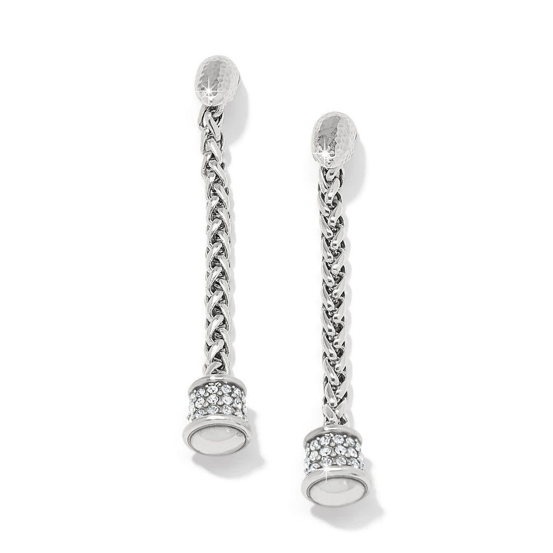 Meridian Ventus Post Drop Earrings - Silver