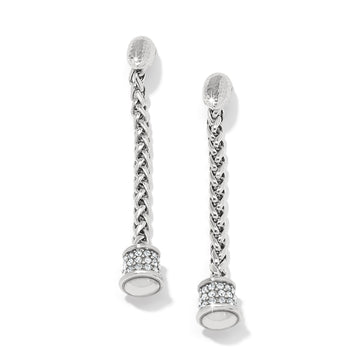 Meridian Ventus Post Drop Earrings - Silver