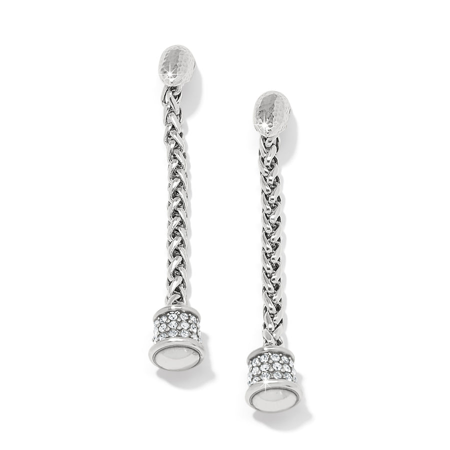 Meridian Ventus Post Drop Earrings - Silver
