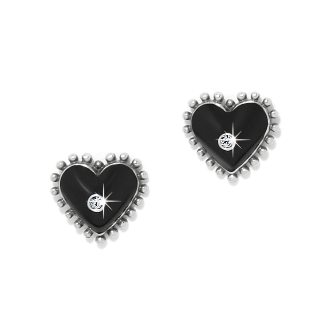 Brighton - Pretty Tough Amour Heart Post Earrings