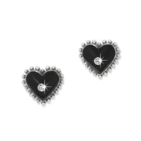 Brighton - Pretty Tough Amour Heart Post Earrings
