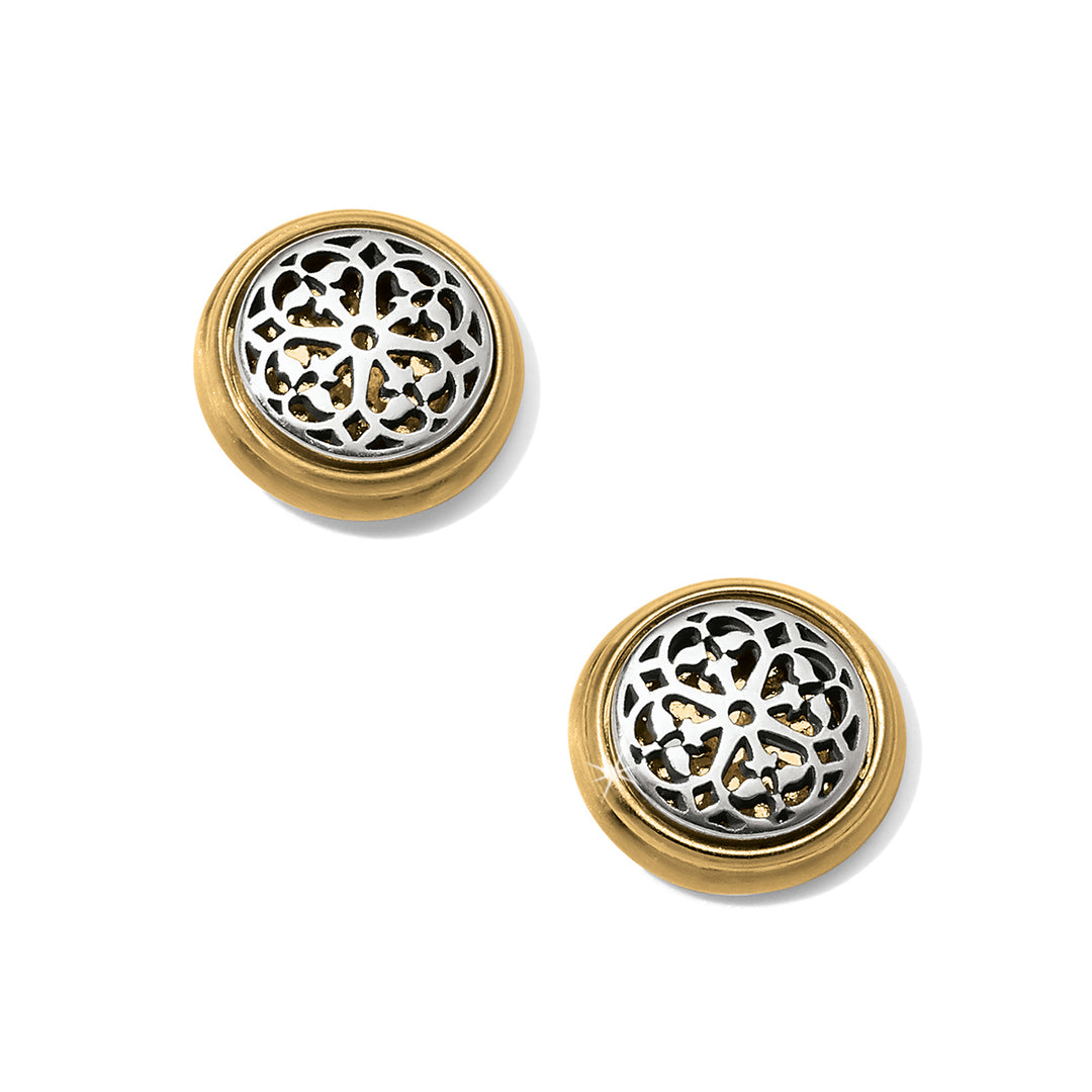 Brighton - Ferrara Two Tone Post Earrings